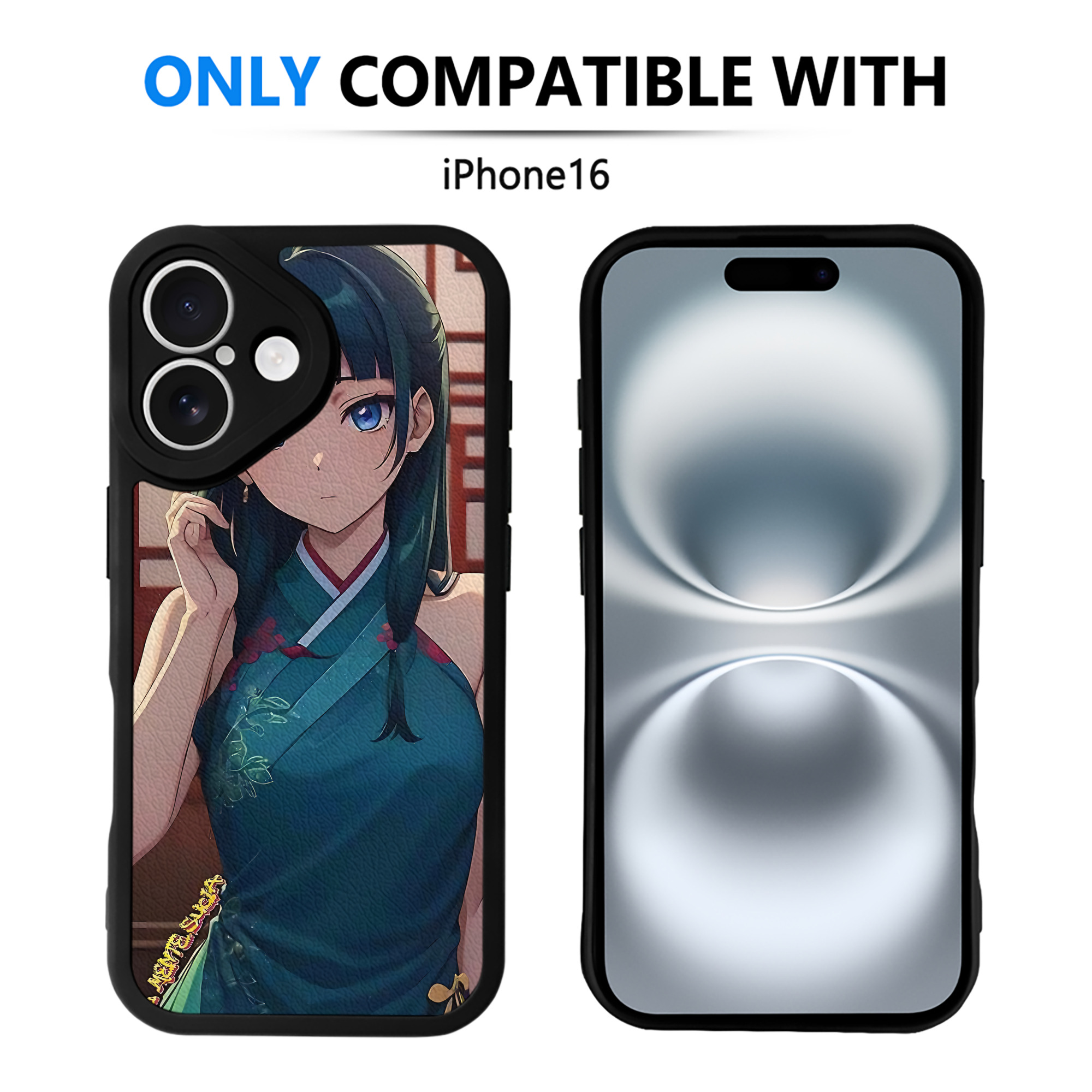 薬屋のひとりごと The Apothecary Diaries 【iPhone 16シリーズ対応】シリコンスマホケース（レザー調） 材質：シリコン
